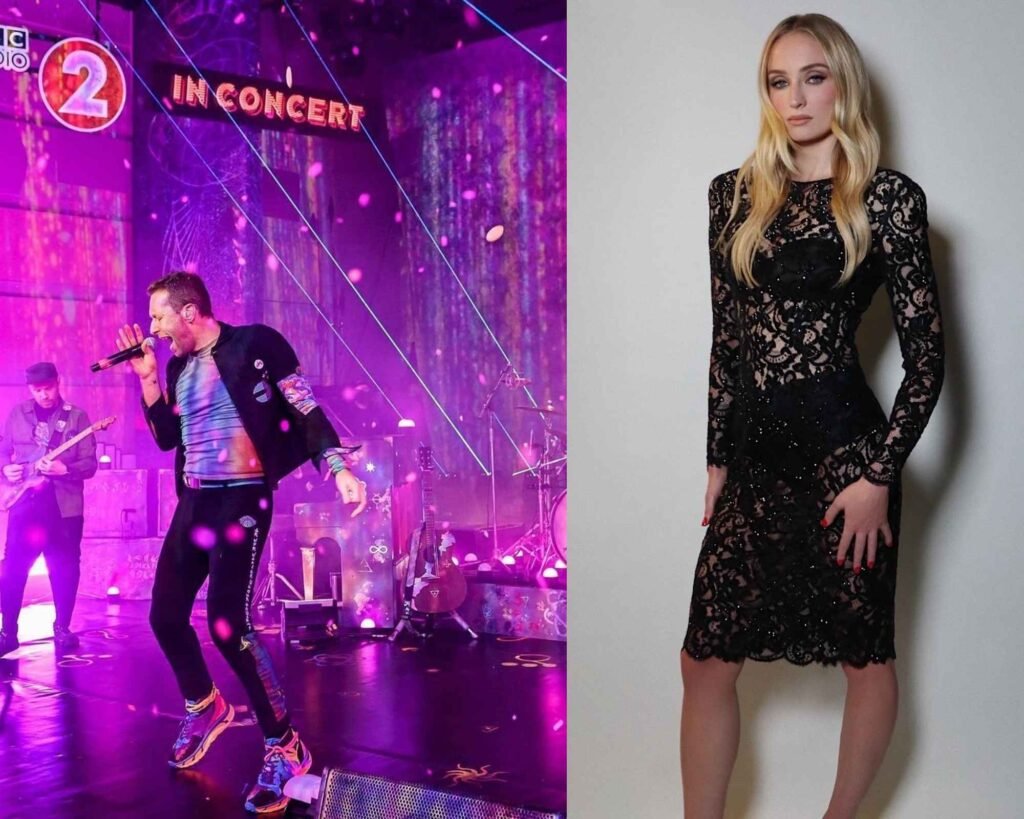 sophie turner and chris martin